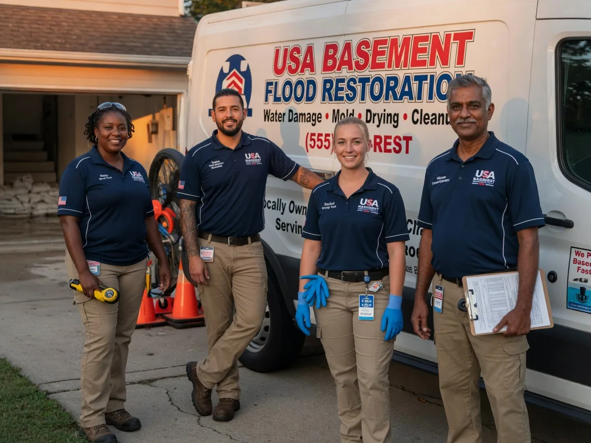 Basement Flood Cleanup company in Gautier, MS